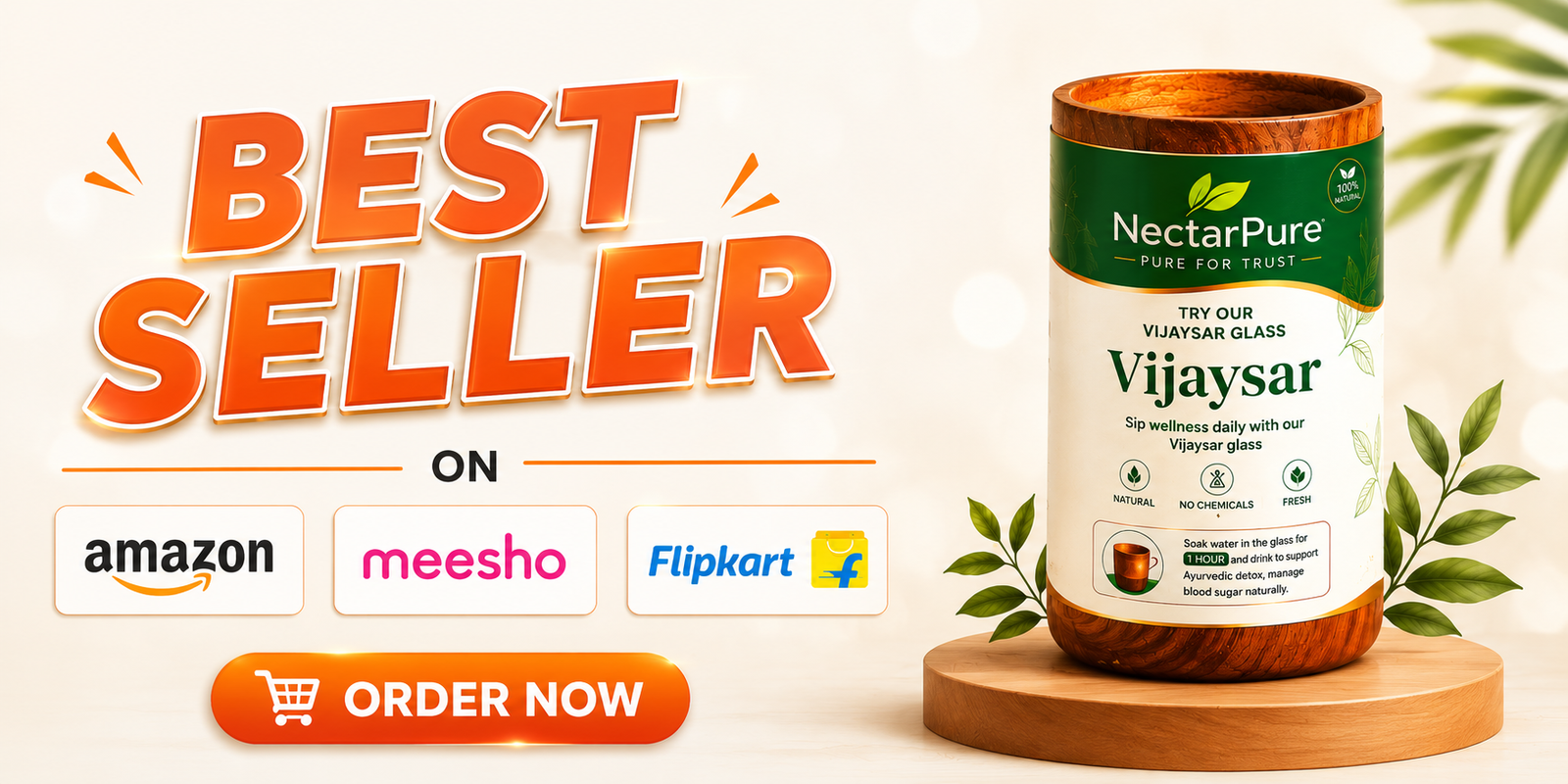 NectarPure Vijaysar Glass Offer 3
